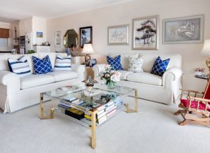 代简约玻璃茶几，时尚设计，坚固耐用